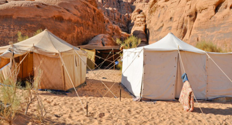 Native tents in Egypt